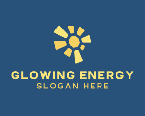 Solar Renewable Energy logo design