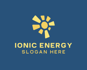 Solar Renewable Energy logo design