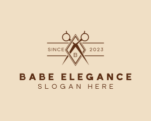 Upscale Shears Boutique logo design