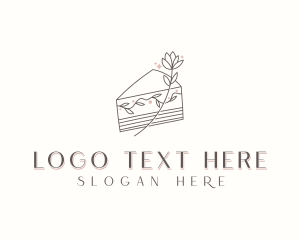 Floral Wedding Cake logo