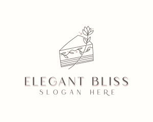 Floral Wedding Cake logo