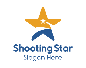 Sky Shooting Star logo design