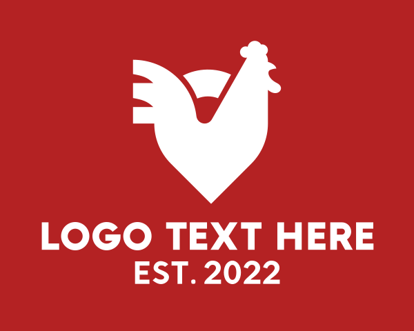 Hen logo example 1