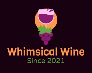 Wine Grape Farm logo design