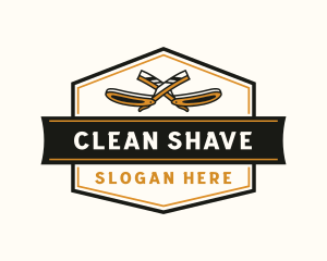 Razor Blade Barber logo design