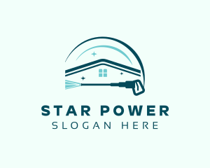 Home Pressure Washing Cleaner logo design