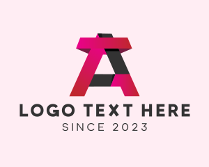3D Modern Letter A  logo