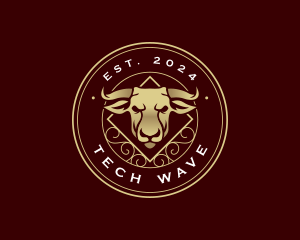 Bull Cow Ranch logo design