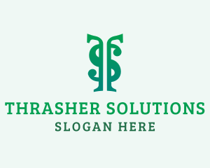 Dollar Financial Company logo design