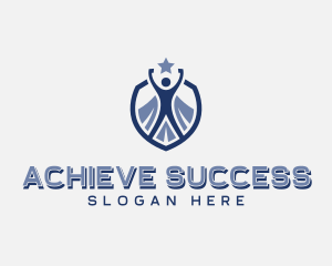 Success Shield Leader logo design