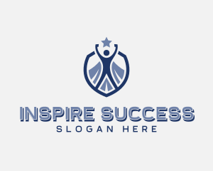 Success Shield Leader logo design