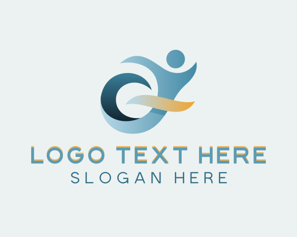 Wheelchair logo example 2