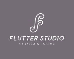Creative Studio Letter F logo design