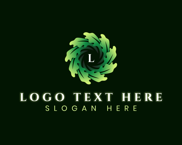 Botanical logo example 4