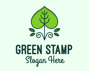 Green Ornamental Gardening logo design