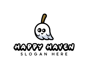 Ghost Broom Clean logo