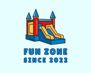 Kids Jumping Castle  logo design