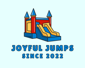 Kids Jumping Castle  logo design