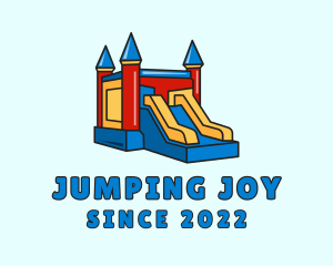 Kids Jumping Castle  logo design