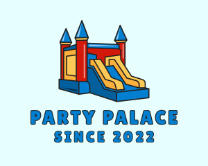 Kids Jumping Castle  logo design