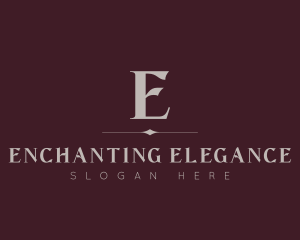 Elegant Upscale Brand logo design