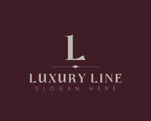 Elegant Upscale Brand logo design