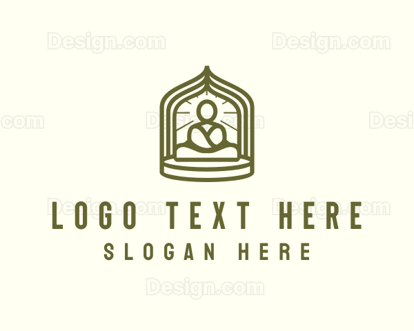 Yoga Studio Wellness Logo