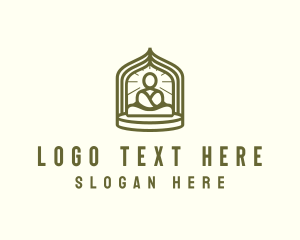 Yoga Studio Wellness Logo