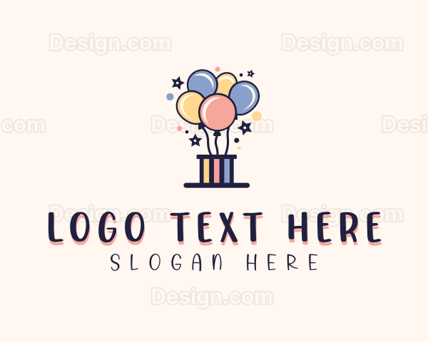 Balloon Birthday Box Logo