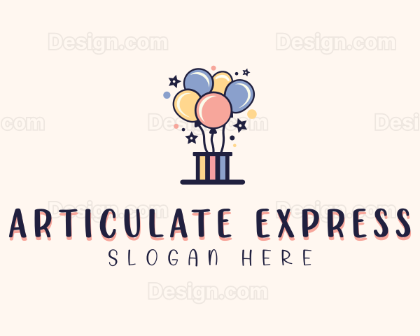 Balloon Birthday Box Logo