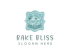 Baking Mixer Bakery logo design