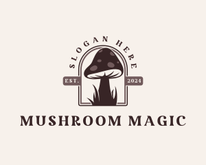 Mushroom Garden Nature logo