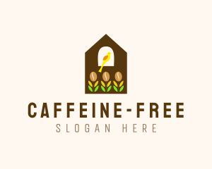 Natural Coffee Cafe logo design