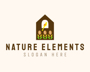 Natural Coffee Cafe logo design