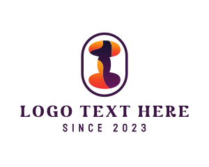 Creative Art Letter I logo