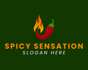 Spicy Chili Flame logo