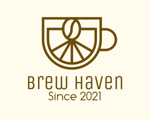 Brewed Coffee Filter logo design