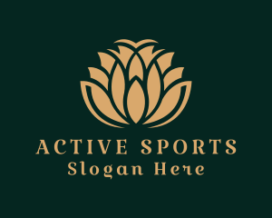Deluxe Floral Spa  Logo