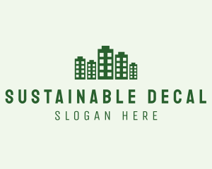 Sustainable Battery City  logo design