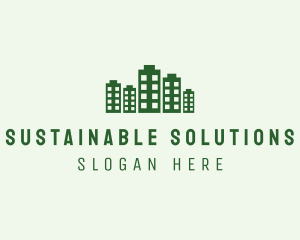 Sustainable Battery City  logo design