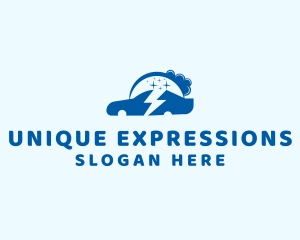 Express Car Washing logo design