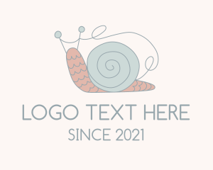 Snail Yarn Ball Crochet  logo