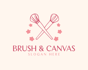 Makeup Brush Cosmetics  logo