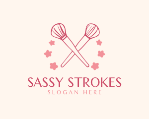 Makeup Brush Cosmetics  logo