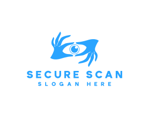 Surveillance Eye Lens logo design