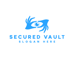 Surveillance Eye Lens logo design