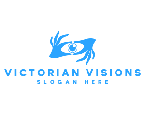 Surveillance Eye Lens logo design