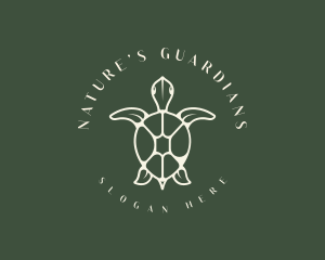 Wildlife Sea Turtle logo