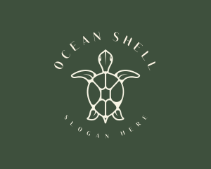 Wildlife Sea Turtle logo design