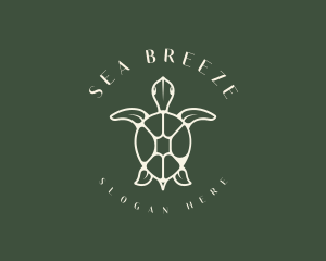 Wildlife Sea Turtle logo design